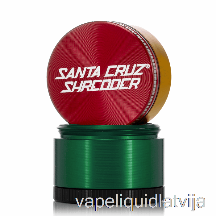 Santa Cruz Smalcinātājs 1,6 Collu Mazs 4-daļīgs Dzirnaviņas Rasta (40mm) Vape šķidrums